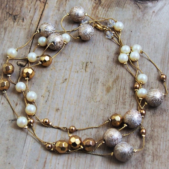 Vintage Jewelry - 62" Long! Mix & Match 3 for $33 Free Ship!